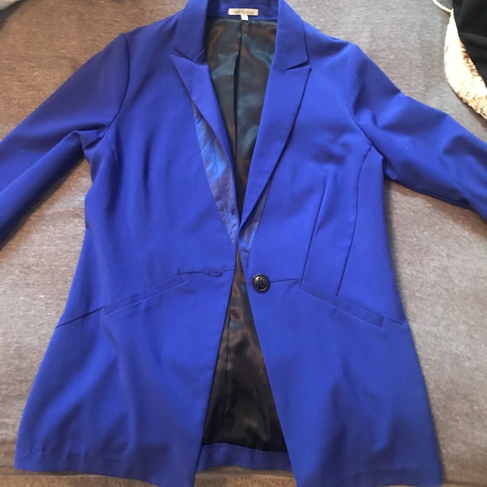 Blue blazer